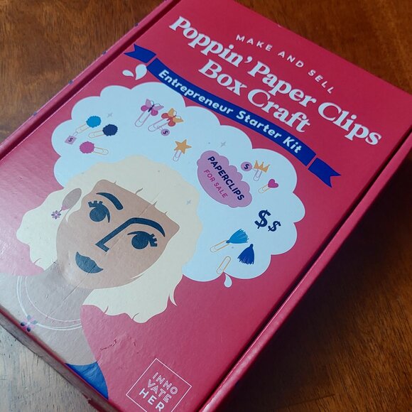 Kids Crafts ~ Make and Sell Cupcake Topper Craft Kit ~ NIB - Picture 2 of 5